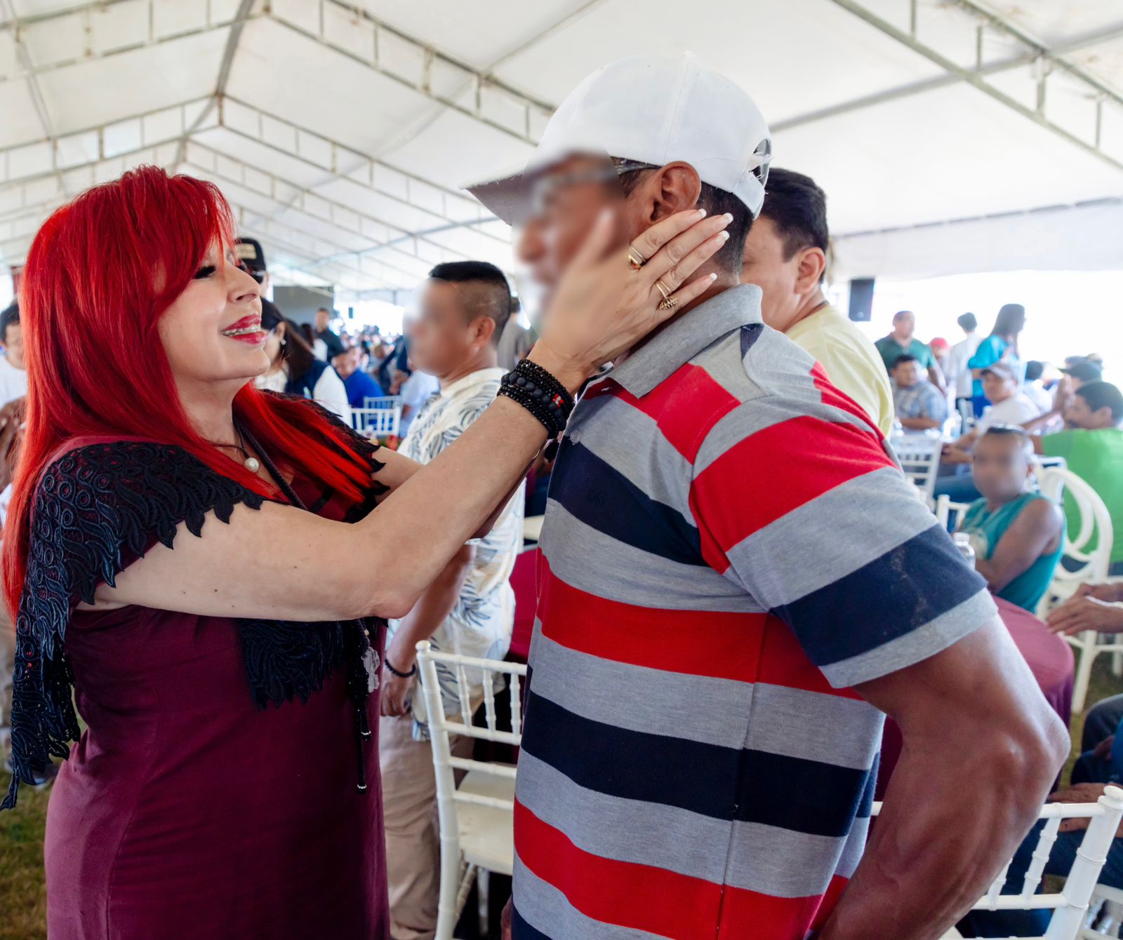 LA GOBERNADORA, LAYDA SANSORES SAN ROMÁN, VISITÓ Y CONVIVIÓ CON PERSONAS PRIVADAS DE SU LIBERTAD EN EL CERESO DE SAN FRANCISCO KOBÉN