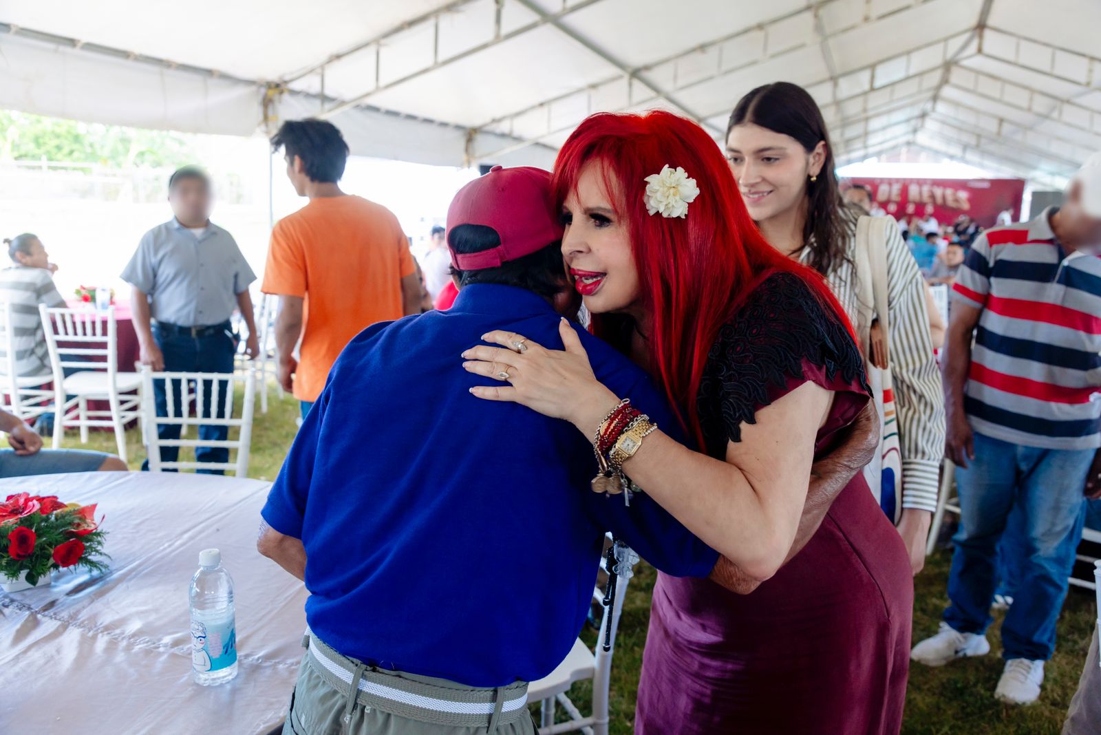 LA GOBERNADORA, LAYDA SANSORES SAN ROMÁN, VISITÓ Y CONVIVIÓ CON PERSONAS PRIVADAS DE SU LIBERTAD EN EL CERESO DE SAN FRANCISCO KOBÉN