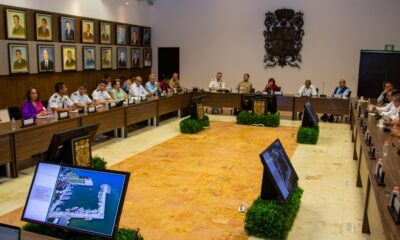 ANALIZAN ESTRATEGIAS CONJUNTAS PARA EL RETIRO DE EMBARCACIONES CAMARONERAS HUNDIDAS E INSERVIBLES EN EL RECINTO PORTUARIO DE LERMA