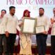 LA GOBERNADORA, LAYDA SANSORES SAN ROMÁN, ENTREGÓ LA MEDALLA “JUSTO SIERRA MÉNDEZ, MAESTRO DE AMÉRICA”, Y EL PREMIO CAMPECHE 2025