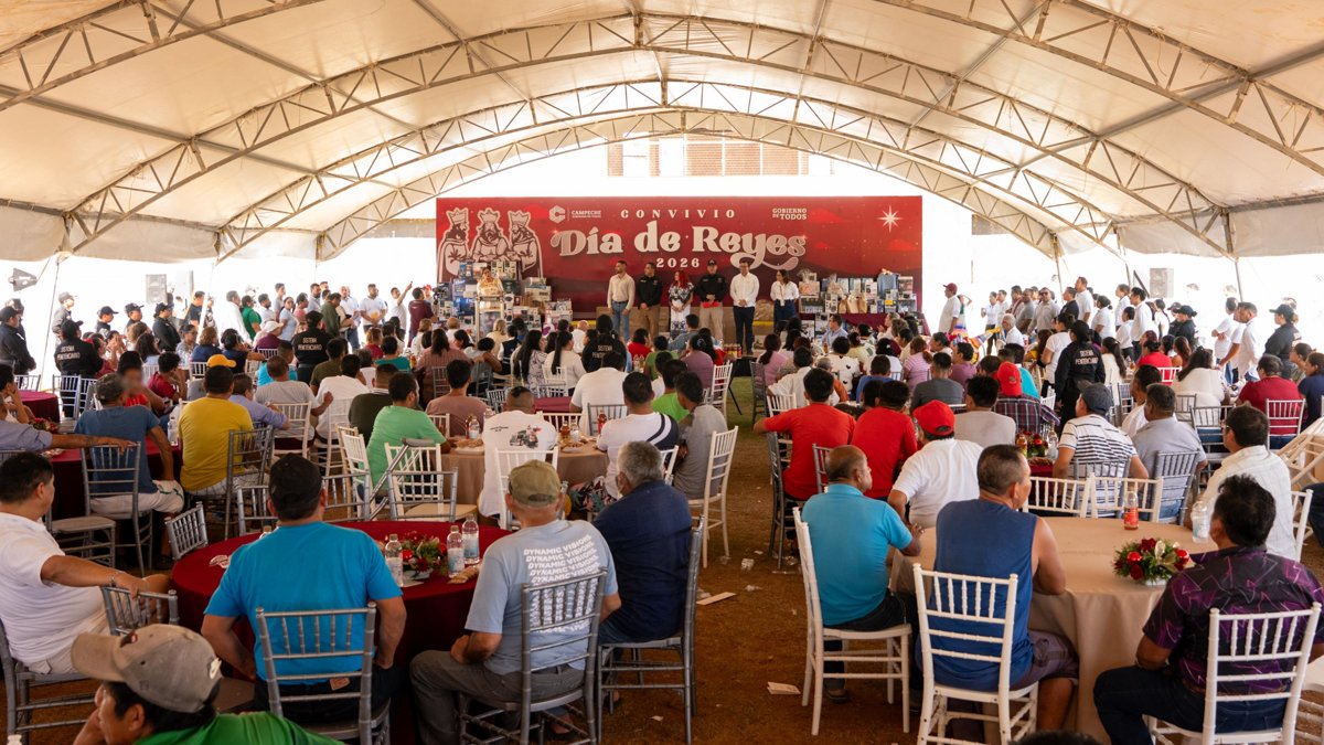 PERSONAS PRIVADAS DE SU LIBERTAD CONVIVIERON CON LA GOBERNADORA, LAYDA SANSORES SAN ROMÁN, CON MOTIVO DE LA CELEBRACIÓN DEL DÍA DE REYES