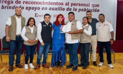 EN EMOTIVO EVENTO LA GOBERNADORA, LAYDA SANSORES SAN ROMÁN, ENTREGÓ RECONOCIMIENTOS A SERVIDORES DE LA NACIÓN POR SU LABOR HUMANITARIA
