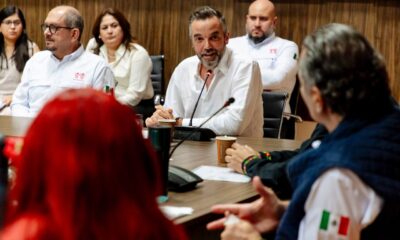 LA GOBERNADORA, LAYDA SANSORES, Y EL DIRECTOR DEL INFONAVIT, OCTAVIO ROMERO, FIRMAN CONVENIO DEL PROGRAMA NACIONAL VIVIENDA PARA EL BIENESTAR