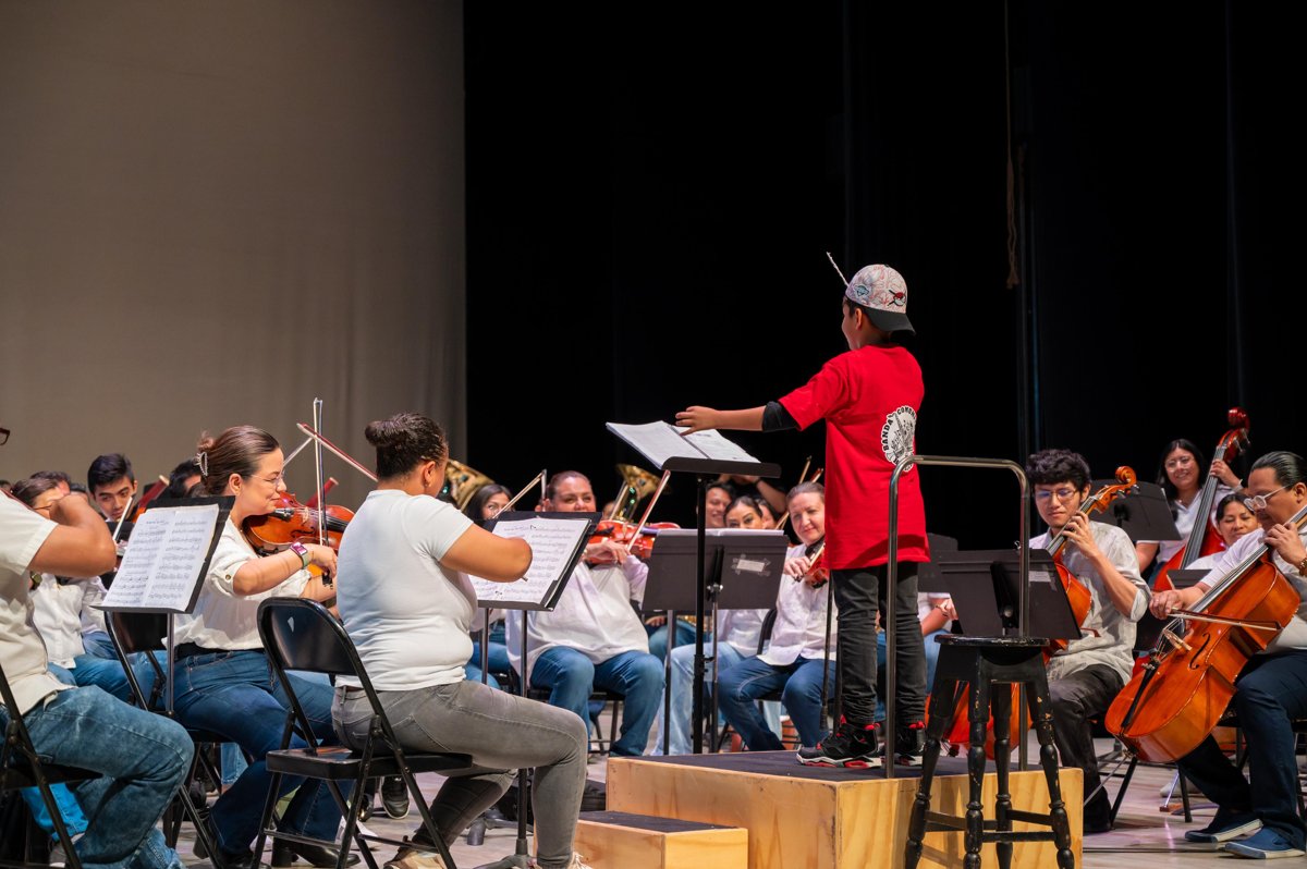 ENCUENTRO DE BANDAS COMUNITARIAS CON LA ORQUESTA SINFÓNICA DE CAMPECHE