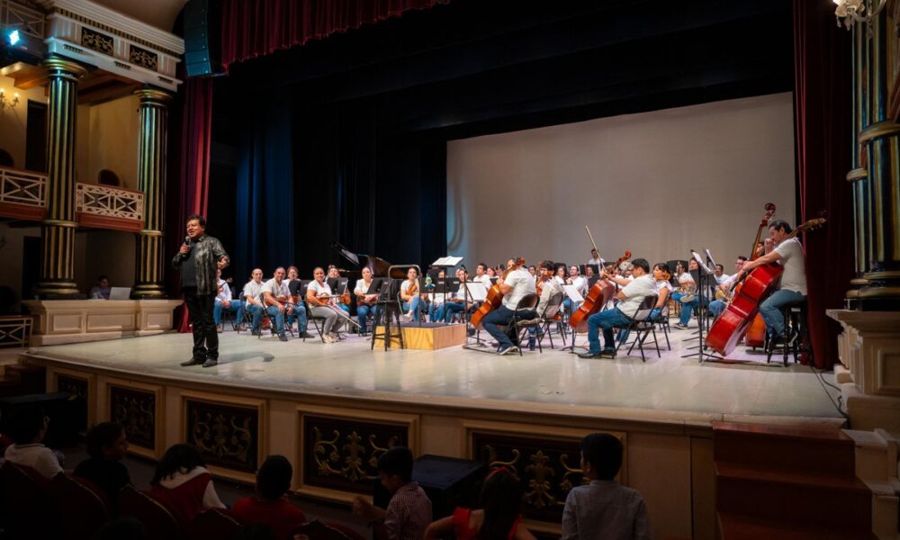 ENCUENTRO DE BANDAS COMUNITARIAS CON LA ORQUESTA SINFÓNICA DE CAMPECHE