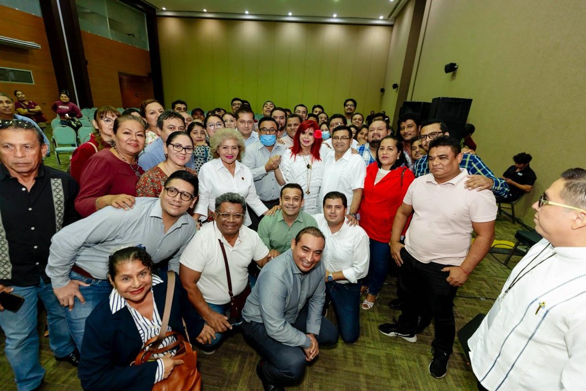 LA GOBERNADORA, LAYDA SANSORES, Y LA CONSEJERA JURÍDICA, ERNESTINA GODOY, ENCABEZARON LA AUDIENCIA PÚBLICA DE LA COMISIÓN PRESIDENCIAL PARA LA REFORMA ELECTORAL EN CIUDAD DEL CARMEN