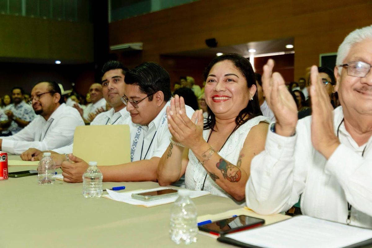 LA GOBERNADORA, LAYDA SANSORES, Y LA CONSEJERA JURÍDICA, ERNESTINA GODOY, ENCABEZARON LA AUDIENCIA PÚBLICA DE LA COMISIÓN PRESIDENCIAL PARA LA REFORMA ELECTORAL EN CIUDAD DEL CARMEN