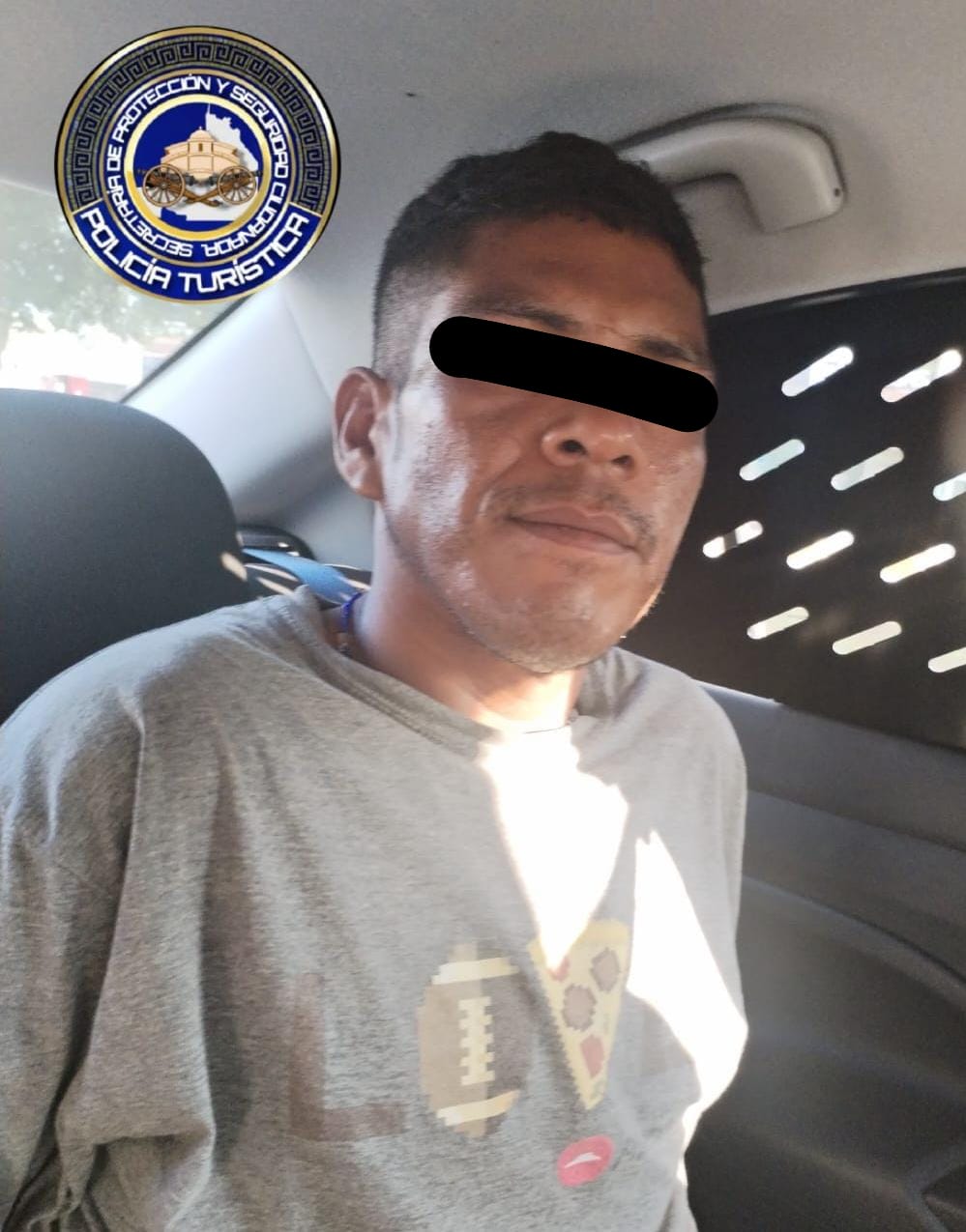 SPSC ASEGURA A SUJETO EN LA CAPITAL DEL ESTADO