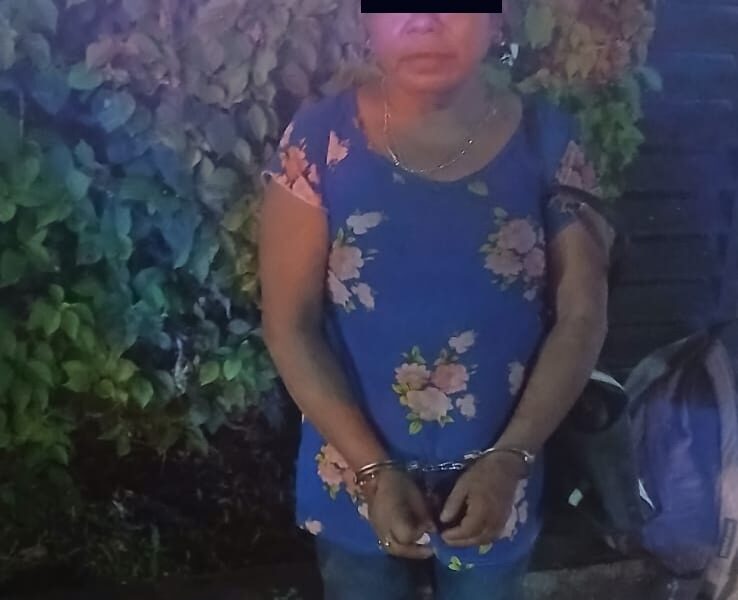 SPSC ASEGURA A MUJER EN LA CAPITAL DEL ESTADO