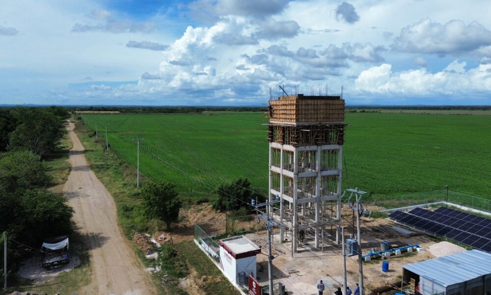 CAPAE IMPULSA OBRA PARA EL SISTEMA DE AGUA POTABLE EN LA LOCALIDAD ALFREDO V. BONFIL