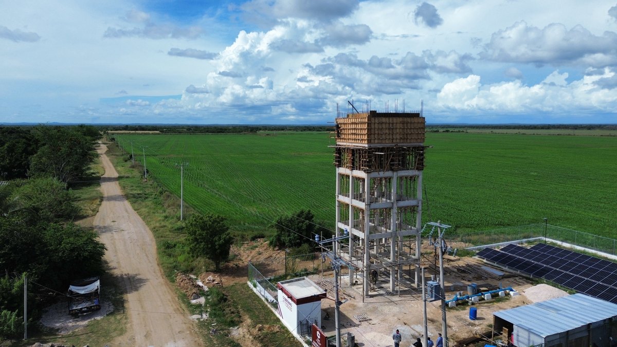 CAPAE IMPULSA OBRA PARA EL SISTEMA DE AGUA POTABLE EN LA LOCALIDAD ALFREDO V. BONFIL