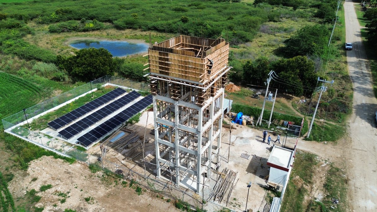 CAPAE IMPULSA OBRA PARA EL SISTEMA DE AGUA POTABLE EN LA LOCALIDAD ALFREDO V. BONFIL