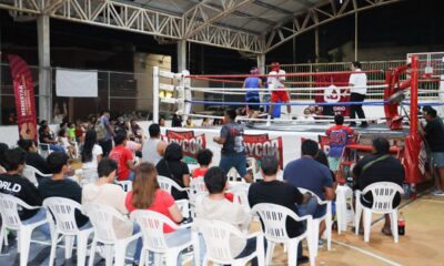 FAMILIAS DE 4 CAMINOS DISFRUTAN DE UN EMOCIONANTE ESPECTÁCULO DE BOX