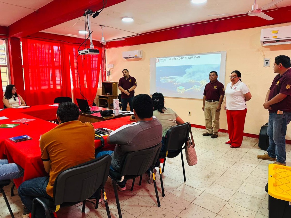 ICAT CARMEN INICIA CURSO BÁSICO DE SEGURIDAD INDUSTRIAL