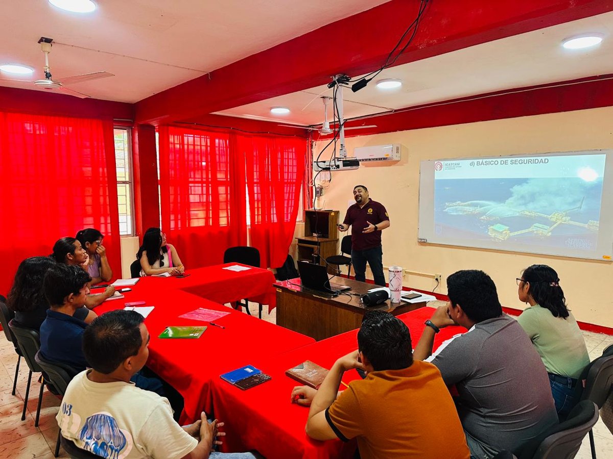 ICAT CARMEN INICIA CURSO BÁSICO DE SEGURIDAD INDUSTRIAL