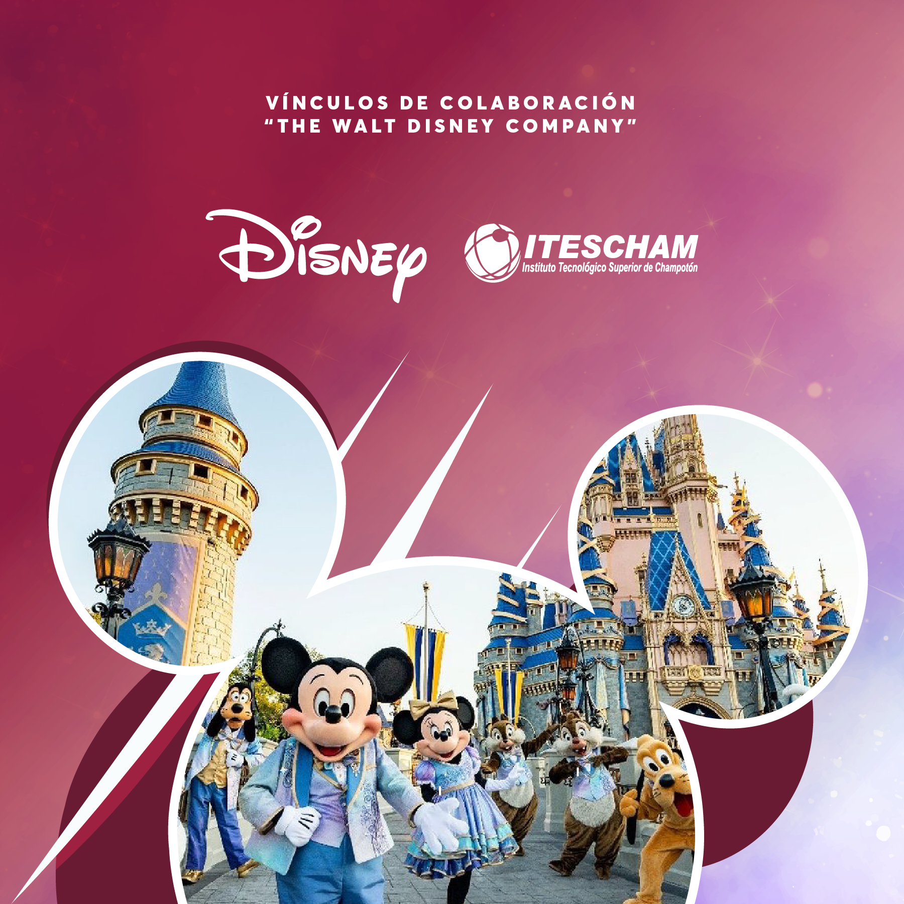 ITESCHAM Y THE WALT DISNEY COMPANY OFRECERÁN ESTADÍA LABORAL A ESTUDIANTES
