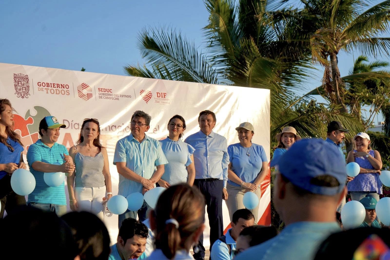REALIZA SEDUC CAMINATA EN EL MARCO DEL DIA MUNDIAL DE CONCIENCIACIÓN SOBRE EL AUTISMO