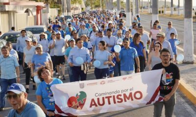 REALIZA SEDUC CAMINATA EN EL MARCO DEL DIA MUNDIAL DE CONCIENCIACIÓN SOBRE EL AUTISMO