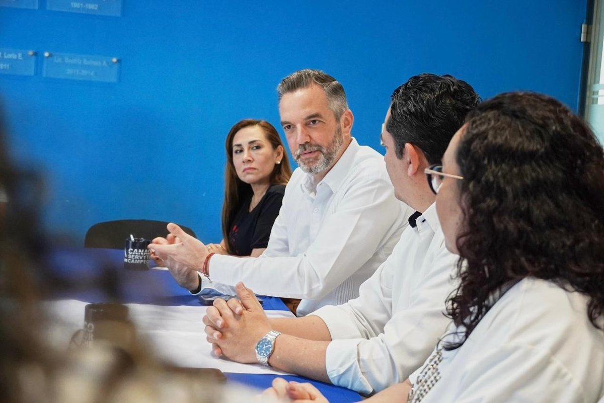 REUNIÓN ESTRATÉGICA CON CANACO SERVYTUR CAMPECHE PARA ESTABLECER PROPUESTAS Y LÍNEAS DE ACCIÓN A FAVOR DEL SECTOR EMPRESARIAL