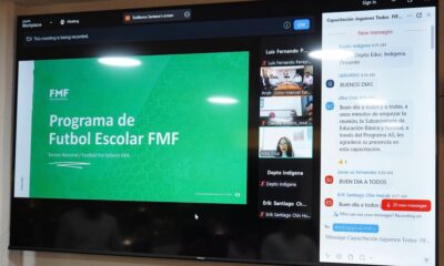 CAPACITAN A DOCENTES DE EDUCACIÓN FÍSICA PARA LA PROMOCIÓN DEL FUTBOL EN ESCUELAS DEL ESTADO