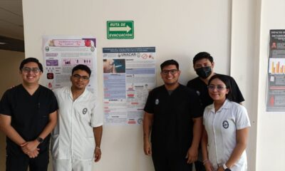 EXHORTAN ALUMNOS DE MEDICINA DE LA UNACAR A EVITAR EL CONSUMO DE TABACO
