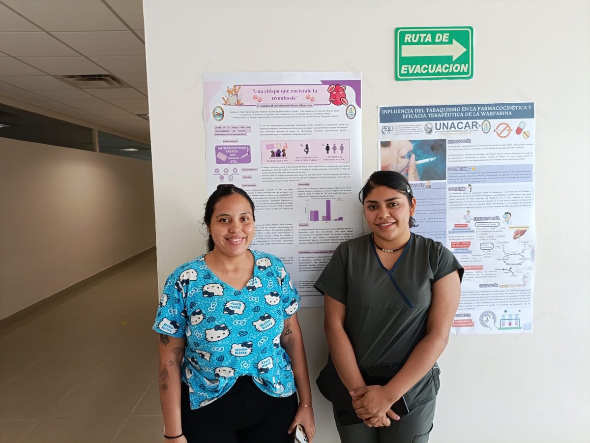 EXHORTAN ALUMNOS DE MEDICINA DE LA UNACAR A EVITAR EL CONSUMO DE TABACO