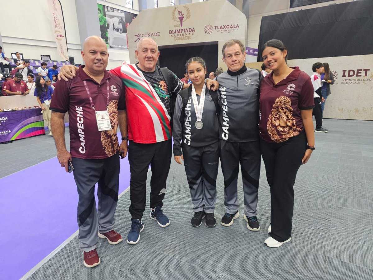 CAROLINA CARRILLO DECENA GANA MEDALLA DE PLATA EN LA OLIMPIADA NACIONAL CONADE 2025