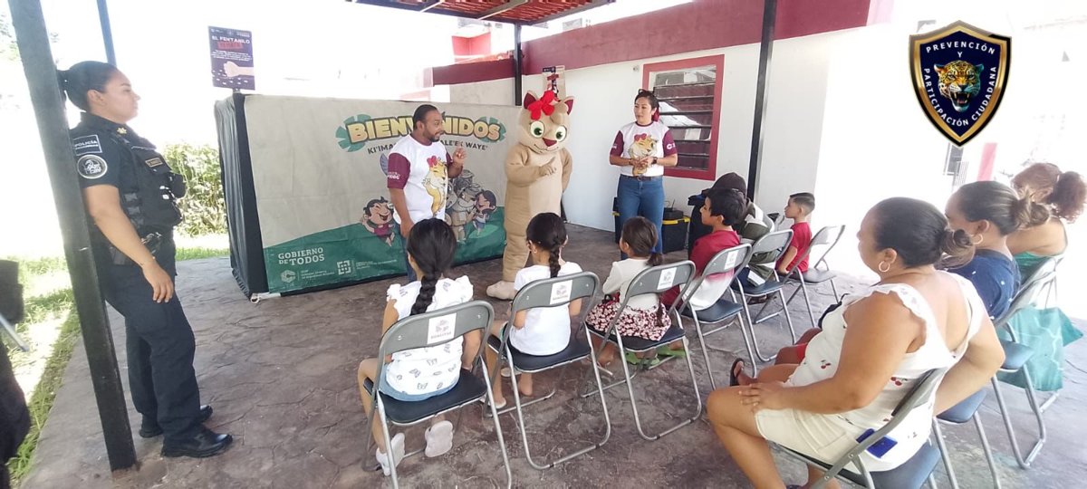SPSC LLEVA CAMPAÑA DE PREVENCIÓN AL CDC DE SANTA LUCÍA