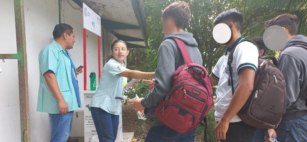 ORIENTAN SOBRE SALUD MENTAL A JÓVENES DE CANDELARIA Y ESCÁRCEGA