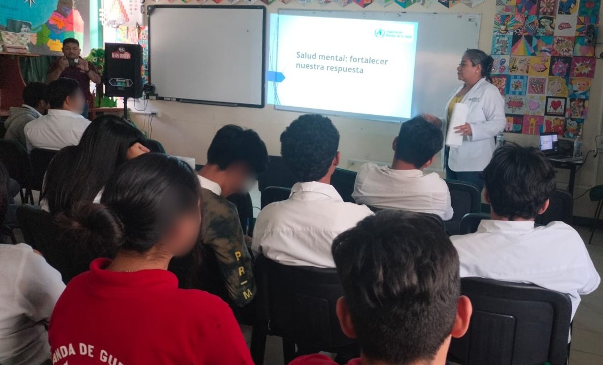 ORIENTAN SOBRE SALUD MENTAL A JÓVENES DE CANDELARIA Y ESCÁRCEGA