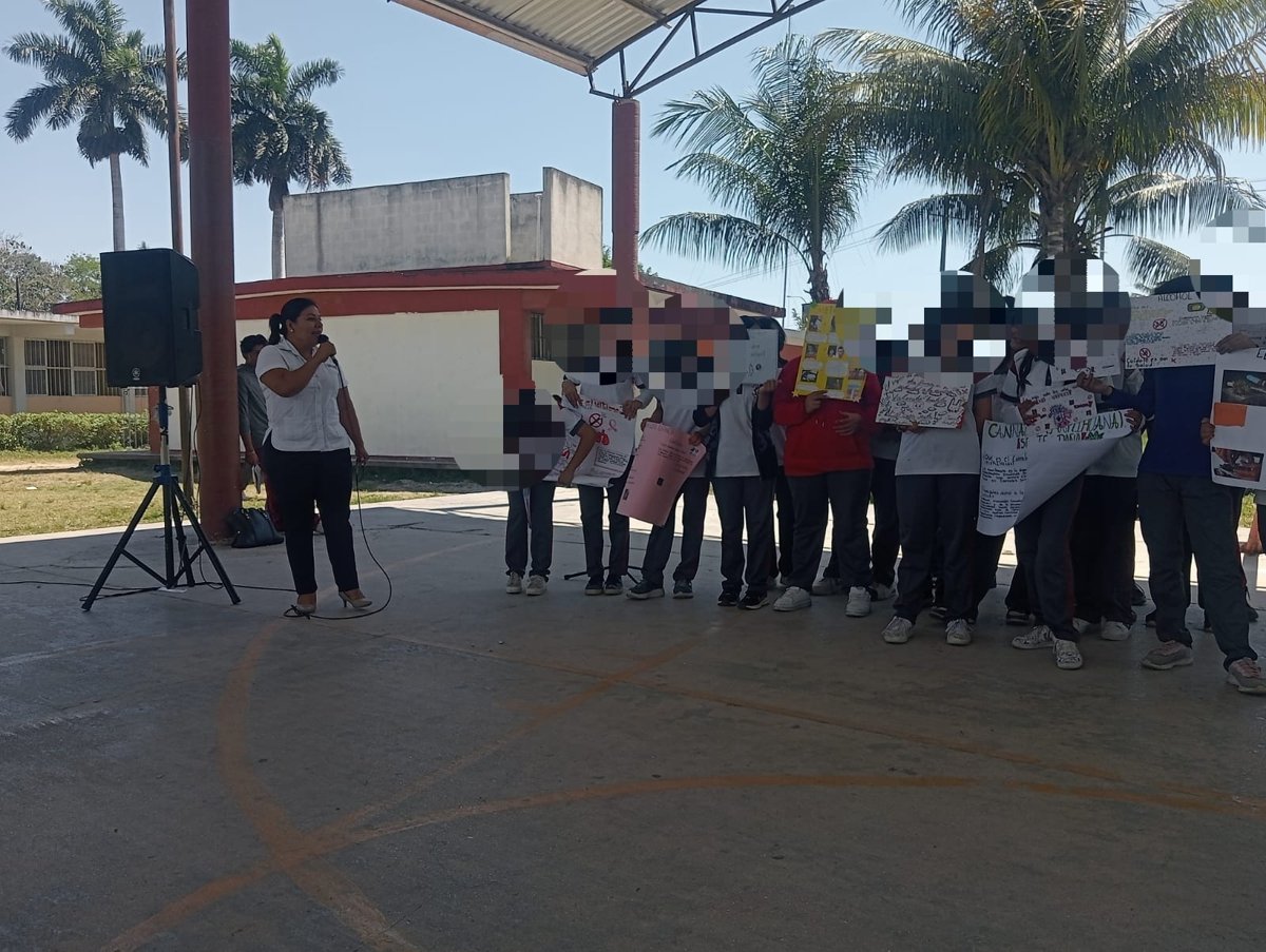 ORIENTAN SOBRE SALUD MENTAL A JÓVENES DE CANDELARIA Y ESCÁRCEGA