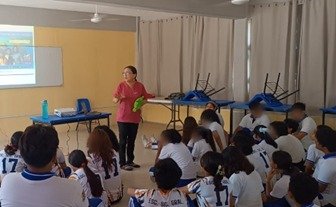 IMPARTE CECOSAMA CARMEN, PLÁTICAS SOBRE SALUD MENTAL A ESTUDIANTES