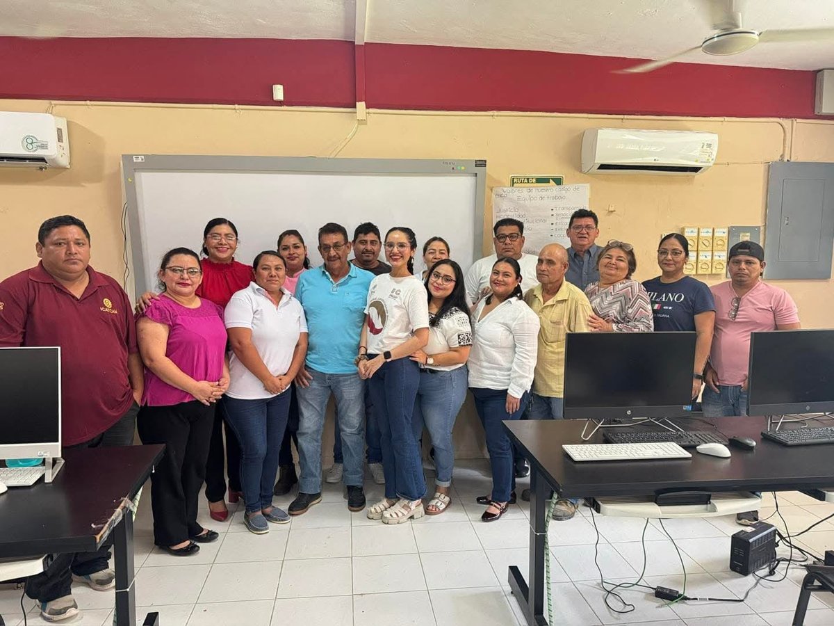 REFUERZAN ACCIONES PARA CERTIFICAR ESPACIOS MÁS SANOS Y PRODUCTIVOS EN ESCÁRCEGA