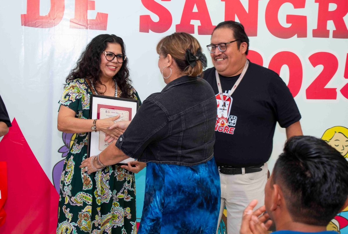 CONMEMORAN EN EL CETS CAMPECHE EL DÍA MUNDIAL DEL DONADOR VOLUNTARIO DE SANGRE