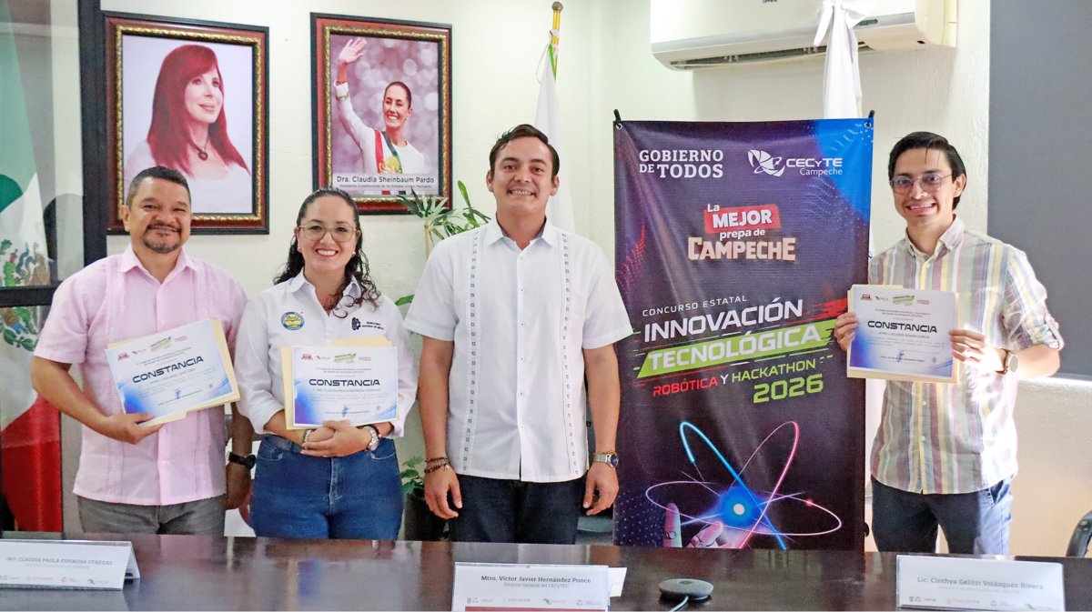 CECyTEC CULMINA CON ÉXITO LA FASE ESTATAL DEL CONCURSO DE CREATIVIDAD E INNOVACIÓN TECNOLÓGICA, ROBÓTICA Y HACKATHON 2026