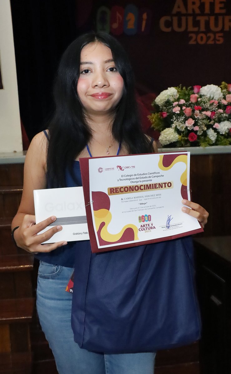 RECONOCE CECyTEC A GANADORAS Y GANADORES DEL CONCURSO ESTATAL DE ARTE Y CULTURA 2025