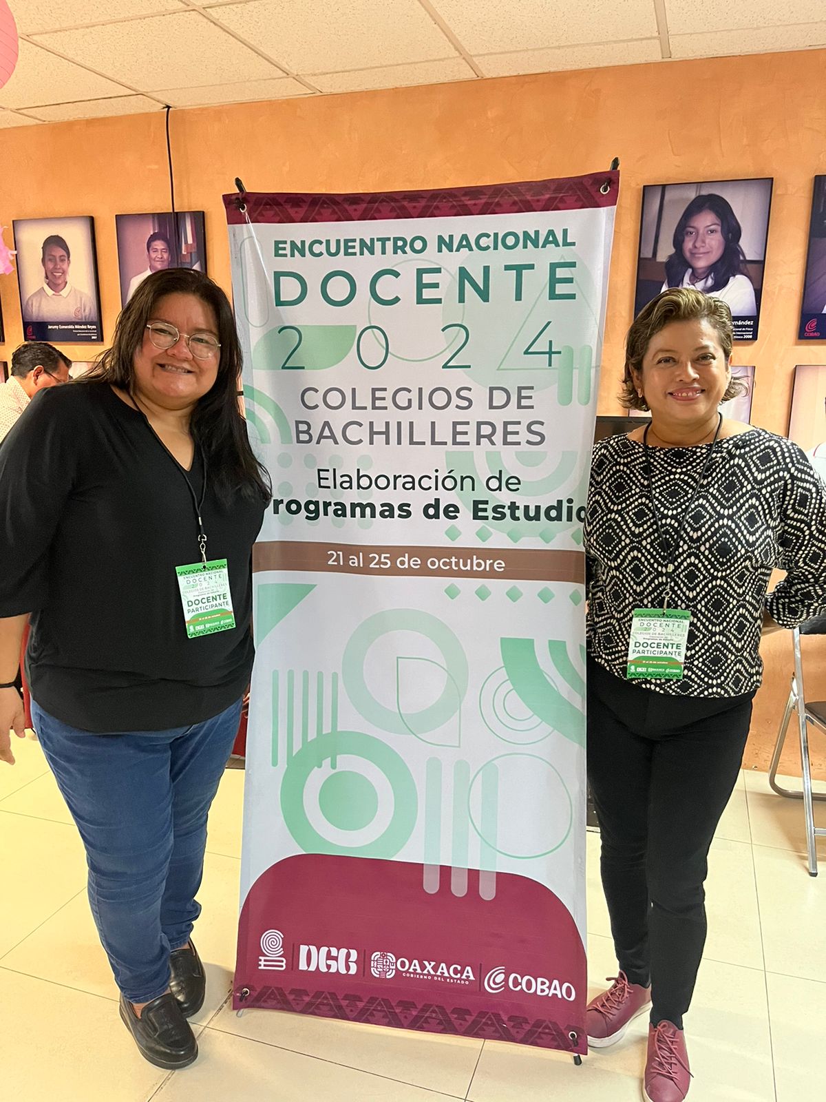 MAESTRAS DEL COBACAM EN ENCUENTRO NACIONAL