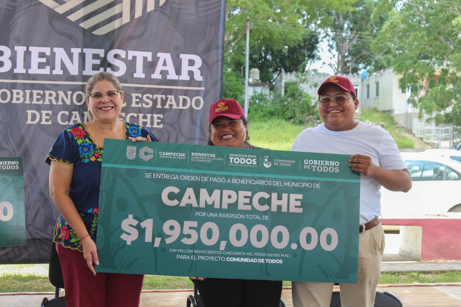 BIENESTAR INVIRTIÓ 1.9 MDP PARA RESCATE DE ESPACIOS PÚBLICOS EN EL MUNICIPIO DE CAMPECHE