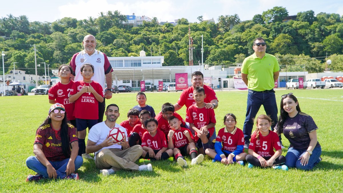 REALIZAN TORNEO DE FÚTBOL INFANTIL EN LERMA COMO PARTE DEL PROYECTO COMUNIDAD MODELO