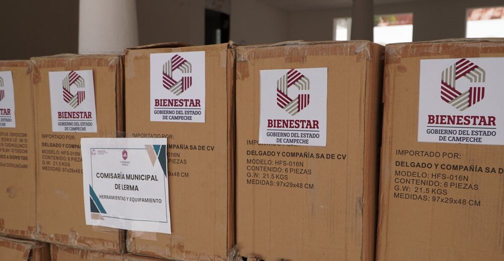 ENTREGA DE EQUIPAMIENTO Y HERRAMIENTAS EN LERMA COMO PARTE DEL PROYECTO COMUNIDAD MODELO