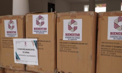 ENTREGA DE EQUIPAMIENTO Y HERRAMIENTAS EN LERMA COMO PARTE DEL PROYECTO COMUNIDAD MODELO