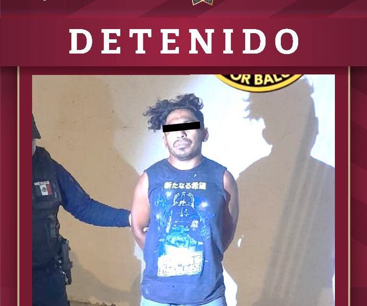 DETIENEN A SUJETO POR POSESIÓN DE SUSTANCIAS PROHIBIDAS EN LA COLONIA SAN ARTURO