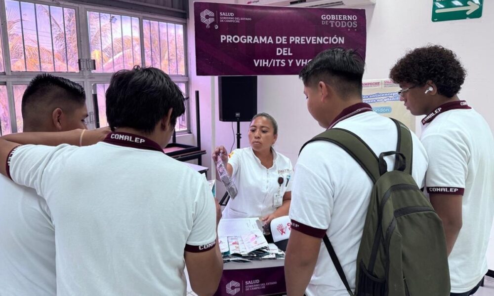 IMPULSAN SALUD SEXUAL Y REPRODUCTIVA EN PLANTELES ESCOLARES DE CARMEN