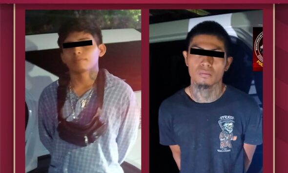DETENCIÓN DE DOS PERSONAS POR POSESIÓN DE HIERBA VERDE