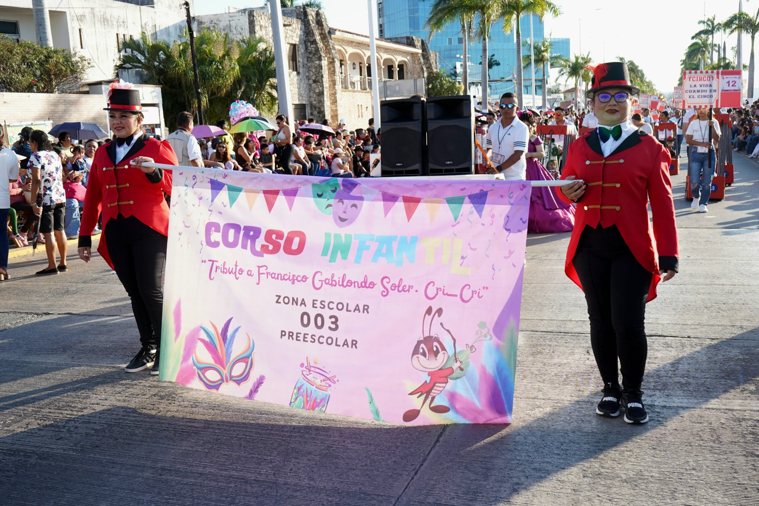 CON ÉXITO SEDUC REALIZA CORSO INFANTIL, EDICIÓN 64