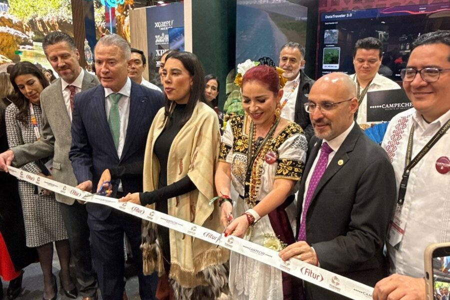 CAMPECHE FORTALECE SU PRESENCIA INTERNACIONAL EN FITUR CON PROMOCIÓN, ALIANZAS ESTRATÉGICAS Y FIRMA DE CONVENIO PARA EL TURISMO DE REUNIONES