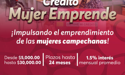 ACÉRCATE A BANCAMPECHE Y CONOCE EL CRÉDITO MUJER EMPRENDE