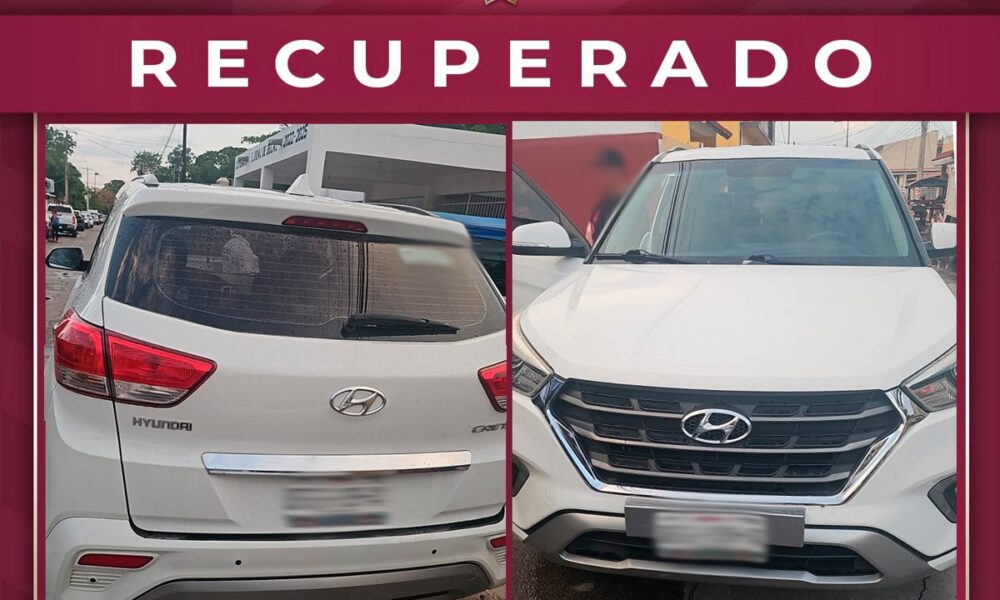 ACCIÓN EFICIENTE DEL REPUVE DETECTA VEHÍCULO CON REPORTE DE ROBO EN BÉCAL