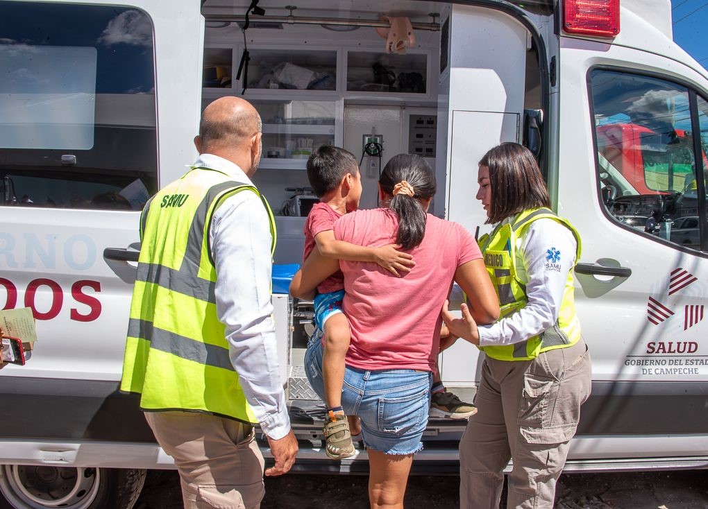INCREMENTA CRUM ATENCIÓN DE URGENCIAS EN CAMPECHE