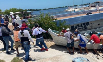GOBIERNO DEL ESTADO APOYA EN RESGUARDO DE EMBARCACIONES DE PESCADORES